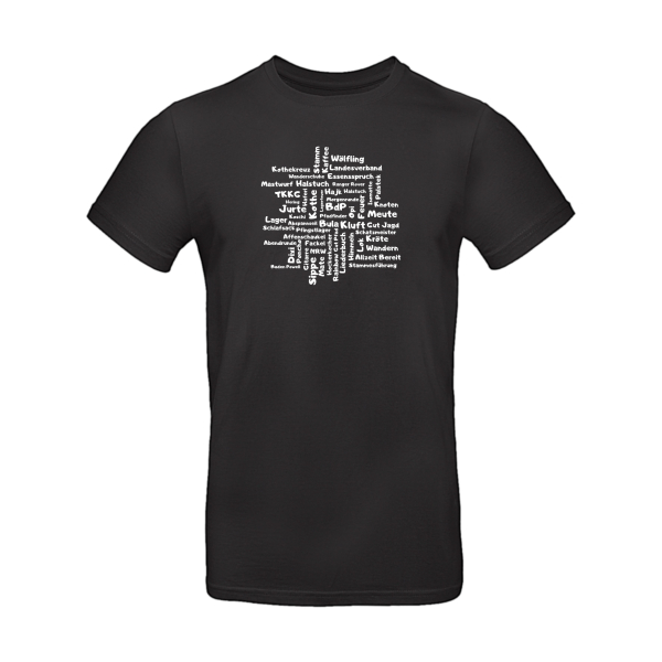Pfadfinder Oeventrop – Wortwolke – T-Shirt Herren