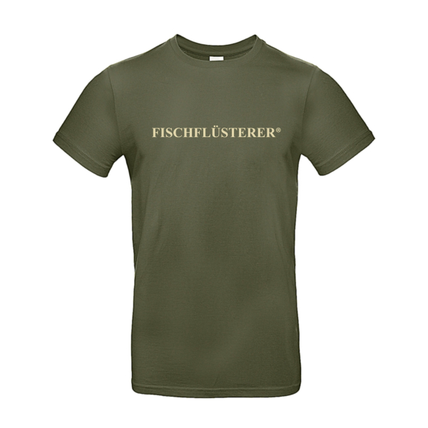 Angler T-Shirt Fischflüsterer® Schriftzug